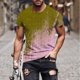 thumbnail image 2 of Camisetas de Manga Corta para Hombre Imprimir Cuello Redondo Camiseta de Moda Casual, Camiseta de Disfraz de Poliéster para Uso Al Aire Libre, Diario Y de Verano de Primavera, 2 of 5
