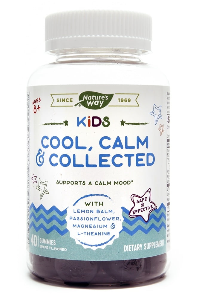 Nature's Way - Kids Cool, Calm & Collected Mood Support Grape - 40