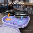 thumbnail image 2 of Fintie Hard Case for AirPods Max 2 (2026) & AirPods Max 1 (2024/2020) – Shockproof Protective Travel Carrying Case with Auto Sleep/Wake (Lilac Marble), 2 of 7