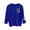 #002 Blue, variant on Felirenzacia Women’s Valentine Sweatshirt, Cute Heart Graphic Pullover Top for Love Season, Red,S