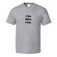 thumbnail image 2 of Empowering Statement Shirt - I Am Who I Am - Unisex, 2 of 6