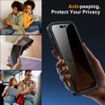 thumbnail image 3 of ANTSHARE For iPhone 16 Pro, with Built-in Privacy Screen Protector [Compatible with MagSafe], Anti-Peeping Magnetic Adsorption Full Body Double Protective Case For iPhone 16 6.1’’ Black, 3 of 6