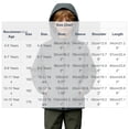 thumbnail image 3 of BLVB Kids Rain Jacket Waterproof Raincoats Boys Girls Lightweight Zip up Hooded Windbreakers for Climbing Camping Casual(Dark Gray,6-7 Years), 3 of 9