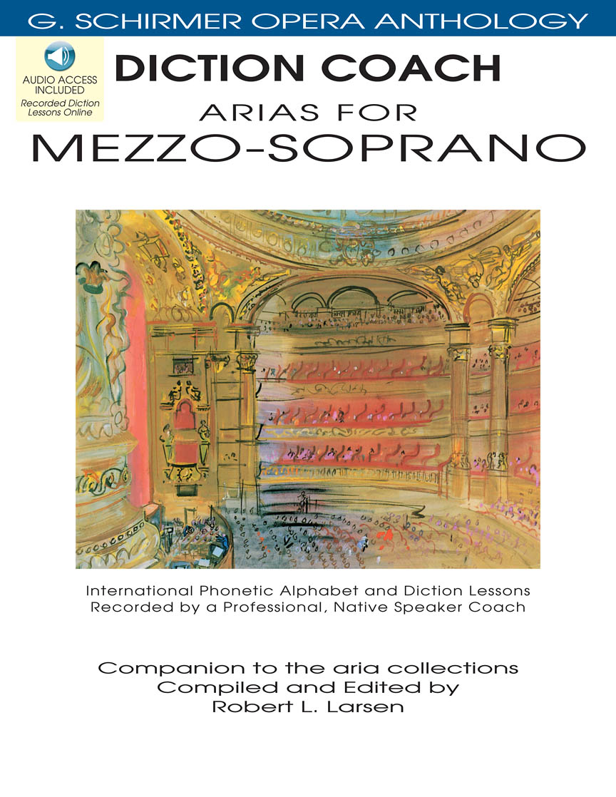Diction Coach G Schirmer Opera Anthology Arias For Mezzo Soprano Arias For Mezzo Soprano Walmart Com
