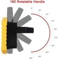 thumbnail image 4 of Reflector LED recargable para sitio de construcción de 30W con 3 modos USB impermeable Vevor, 4 of 5