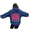 thumbnail image 6 of gibobby Women's Fashion Pullover Hoodie Sweatshirt Fleece Y2K Harajuku Hip Hop Streetwear Casual Sweatshirt Hooded,M, 6 of 6