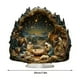 thumbnail image 3 of Escritorio de Natividad para oficina, decoración navideña, escritorio plegable de madera, diseño portátil de dos niveles, marco de metal, para dormitorio, 3 of 5
