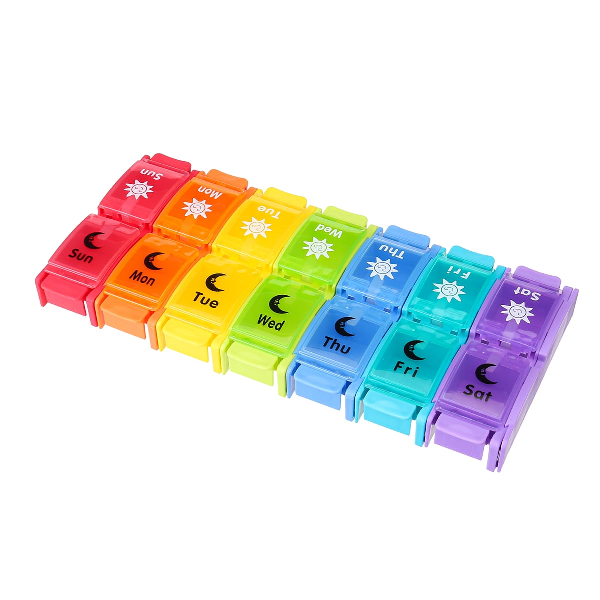 14 Grids Daily Pill Box Organizer Weekly Pill Cases 7days Tablet