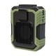 thumbnail image 1 of LUVCLS Ventilador portátil para colgar en la cintura con carga USB, pequeño, de mano, con luces laterales, 1 of 7