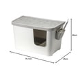 thumbnail image 2 of Arenero para Gato Moderna Products Casseta Blanco Soft, 2 of 4