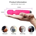 thumbnail image 3 of XBONP Personal Massager, Vibrating Wand Massager, Rechargeable Handheld Massager for Neck Shoulder Back Red, 3 of 5