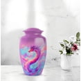 thumbnail image 6 of Dragon Funeral Urn For Human Ashes Large, Blue Urn For Human Ashes Adult Female Mom, 1 Large With Small Urns For Adults Set Of 4, Purple Cremation Urns For Mother And Father, 10&3 Inch, 6 of 7