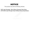 thumbnail image 2 of Transit Auto Front Rear Semi-Metallic Brake Pads and Parking Shoes Kit for Car Jeep Wrangler KFN-100818, 2 of 13