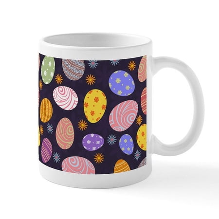 CafePress - Happy Easter - 11 oz Ceramic Mug - Novelty Coffee Tea Cup