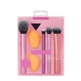 thumbnail image 5 of Set de brochas de maquillaje HomeSoGood de fibra sintética, 6 unidades, con caja, 5 of 5