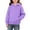 #A02-Purple, variant on Abcomgle Hoodies for Girls 7-8 Cute Solid Hooded Sweatshirts for Girls Loose Long Sleeve Girls Pullover Top Aesthetic Winter Clothes for Tween Girls with Pocket