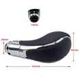 thumbnail image 2 of Black and Silver Transmission Gear Shift Knob Easy to Use Distinctive Appearance Car Interior Accessory, 2 of 8