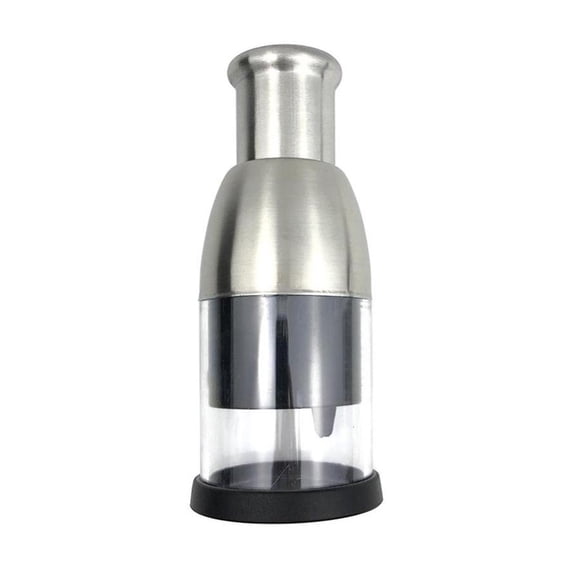 SDFGTstore Manual Food Chopper Stainless Steel Handheld Veg Chopper Small Food Processor