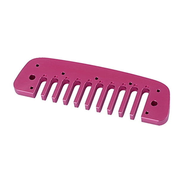 Eigraketly Peine de armónica, accesorio de instrumento de superficie lisa, placa de lengüeta de escala cromática Accesorios para instrumentos musicales Rosado Eigraketly OD023534-02