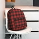 thumbnail image 5 of Easygdp Red Black Plaid Mochila Casual para Portátil, Mochila para Escuela, Viajes, Negocios, 5 of 6