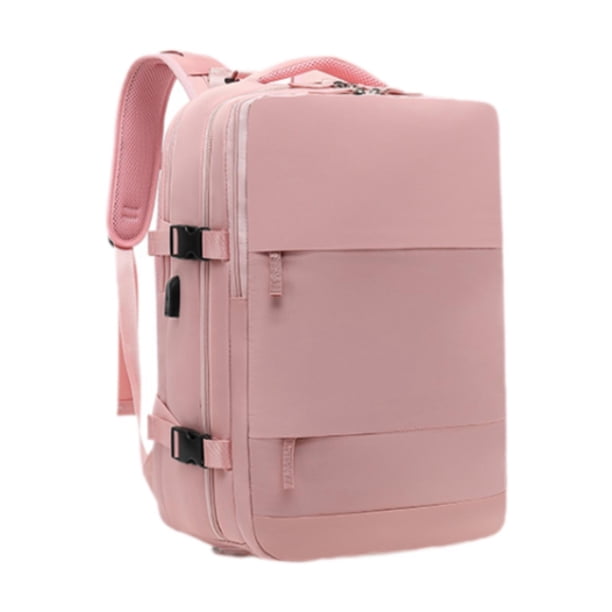 Mochila de viaje Strade Fareast Limited resistente al agua para computadora portátil Rosa