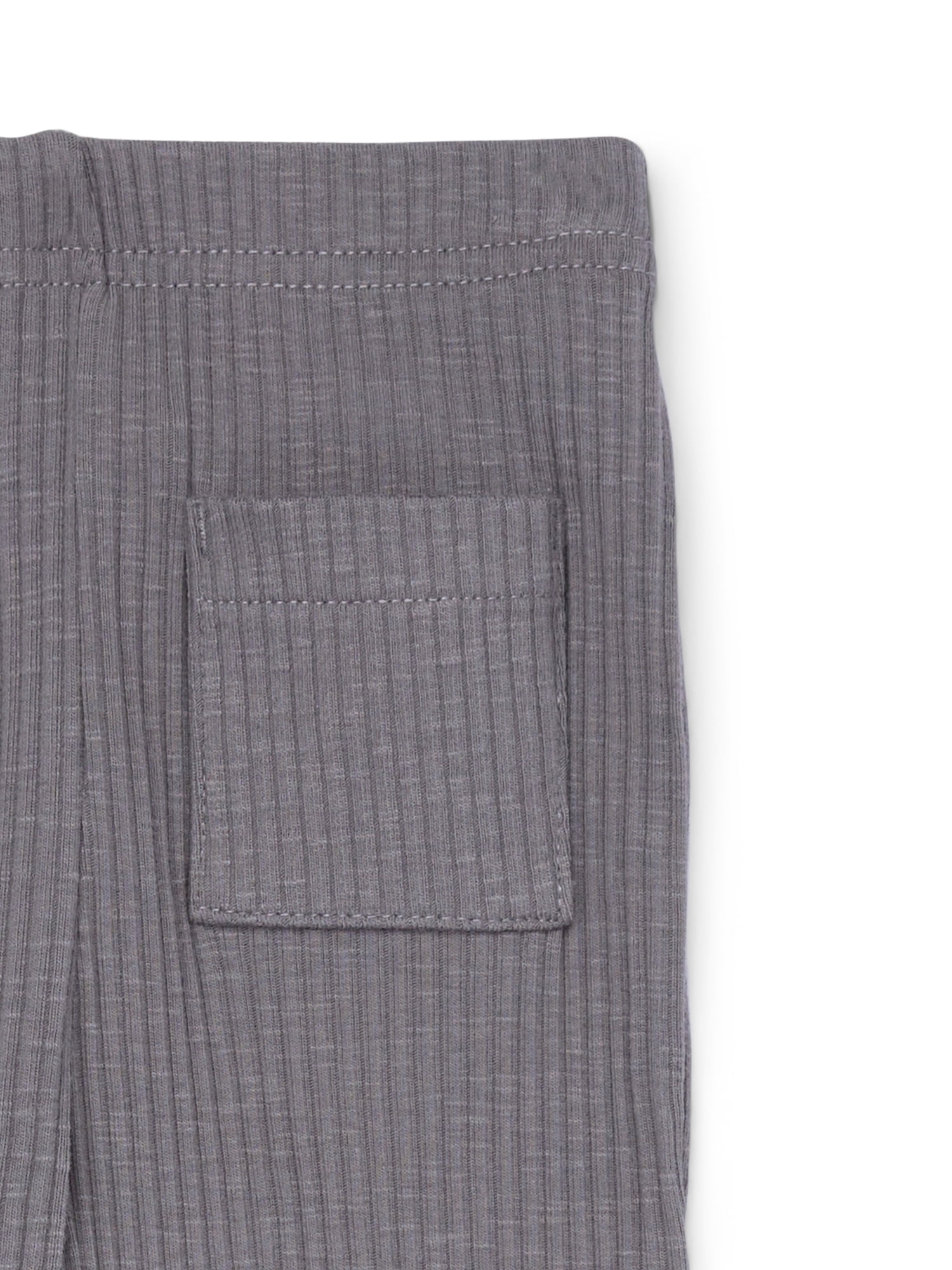 easy-peasy Toddler Girl Rib Flare Leggings, Sizes 18M-5T