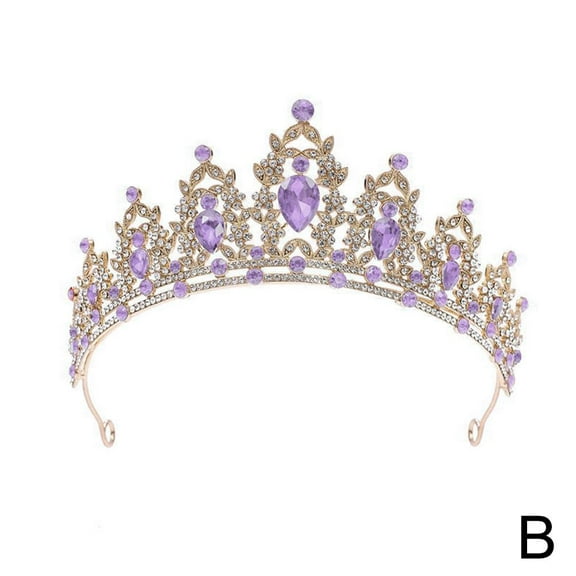 Crystal Tiara Crown Wedding Tiara for Women, Girls Bridal Headband Rhinestone Queen Crown Rhinestone Tiara Crowns Crystal Princess Headpieces for Wedding Prom Birthday Party