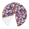 thumbnail image 3 of Salouo music Skull record Christmas Tree Skirt 36" Farmhouse Christmas Decorations Snowman Xmas Tree Skirt Tree Mat for Holiday Party Decor, 3 of 8