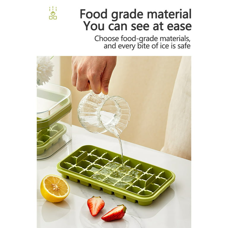 Covered Silicone Ice Cube Tray - Small Cubes - OXO Australia