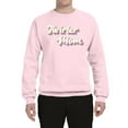 thumbnail image 2 of Wild Bobby, Twirler Mom Girl Sports Unisex Crewneck Graphic Sweatshirt, Light Pink, XX-Large, 2 of 5