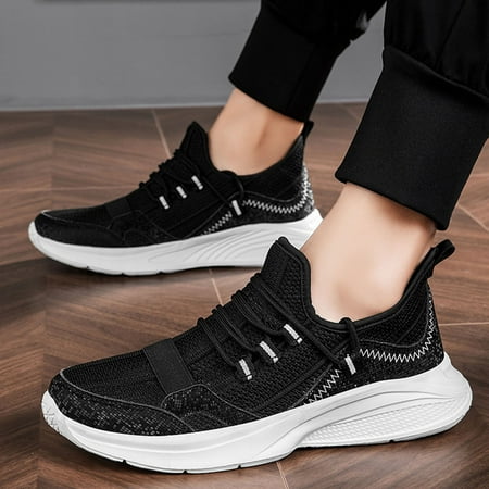

Gym Shoes Men Mens Casual Shoes Solid Color Casual