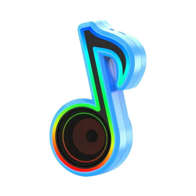 Daisyyozoid Wholesale Bluetooth Speaker Mini Portable Music Note Shape Speaker For Creatives Gift Computer Speaker Phone Sound Equipment For Home,Party