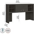 thumbnail image 3 of Bush Business Furniture Echo 60W Hutch in Charcoal Maple, 3 of 8