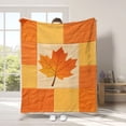 thumbnail image 6 of Halloween Sale Clearance!Fall Decorations for Home, Autumns Thanksgiving Flannel Throw Blanket 5 Cute Fall Patterns Plushs Blanket 70x100cm For Sofa Bed Camping Warm Light Weight Cover, 6 of 8