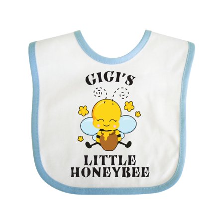 

Inktastic Cute Bee Gigi s Little Honeybee with Stars Gift Baby Boy or Baby Girl Bib