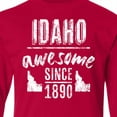 thumbnail image 4 of Inktastic Idaho Awesome Since 1890 Long Sleeve Youth T-Shirt, 4 of 5