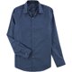 thumbnail image 1 of Tasso Elba Camisa de vestir con botones y estampado geométrico para hombre, azul, 17-17.5, 1 of 1
