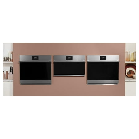 Café - 30" Built-In Single Electric Convection Oven with 240v Advantium Technology - Platinum glass