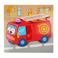 thumbnail image 1 of Rompecabezas de madera 3D Montessori para niños juguetes educativos de aprendizaje juegos para bebés rompecabezas para niños de 1 2 y 3 años, 1 of 5