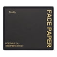 thumbnail image 2 of Voxware Oil Absorbing Sheet Blotting Paper for Face Mirror Powder Puff Compact Case Accurate Puff Application Quick Oil Control Suitable for Makeup Touch Ups Black, 2 of 8