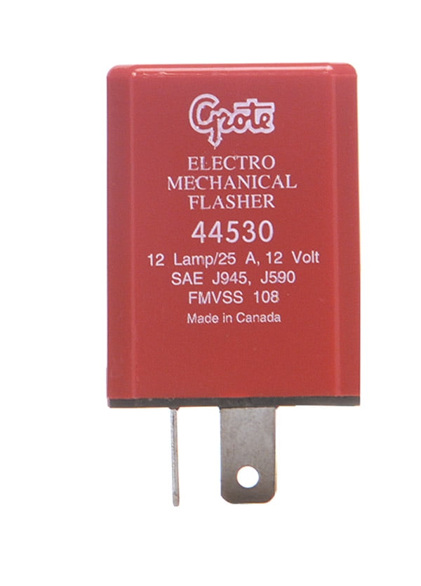 Grote 44530 2 Pin Flasher (12 Light Electromechanical) - Walmart.com
