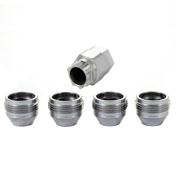 McGard Wheel Access Wheel Lock 24013 Under Hub Cap Lock; Lug Nut Lock; 12 Millimeter X 1.25 Thread Size; Conical Seat; Open End Lug Use With Steel/Aluminum Wheels; 0.775 Inch Overall Length