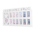 thumbnail image 4 of Newborn Photo Frame Kit, Widely Used Polished Beautiful Photo Frame  For Gift Giving For Decoration White, 4 of 8