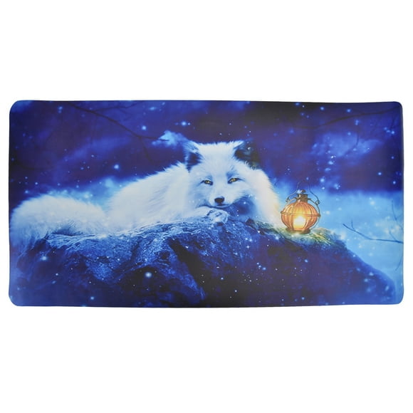 ZOUSSIQI Artificial Leather Mouse Pad 60x30cm Gaming Mouse Pad Computer Keyboard Desk Pad Animal Desk Mat for Office Home JU316-73305