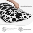 King Size Pillow Cases, Microfiber Pillowcases 20x36 Inches, Cute Cow