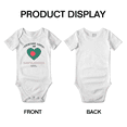 thumbnail image 3 of Everyone Loves an Bangladeshi Girl Cute Baby Bodysuit (White, 0-3 Months), 3 of 5