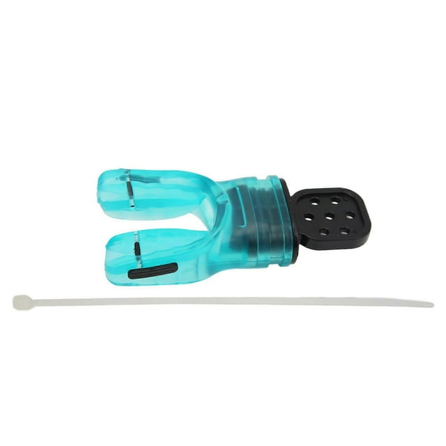 TOOKE Thermoplastic Mouthpiece Diving Snorkel Second Stage Regulator Bite MouthpieceMountain Green