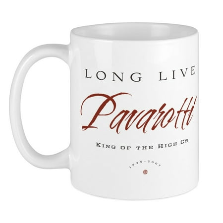 

CafePress - Pavarotti Mug - Ceramic Coffee Tea Novelty Mug Cup 11 oz