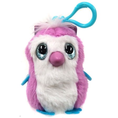 Hatchimals 3.5-Inch Mini Plush Clip-On [Pink & White]