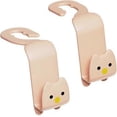 thumbnail image 1 of Car Seat Headrest Hooks, 2-Pack Car Storage Headrest Hooks-pink, 1 of 2